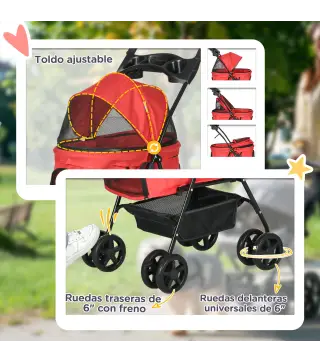 Cochecito para Mascotas