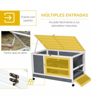 Conejera de Madera