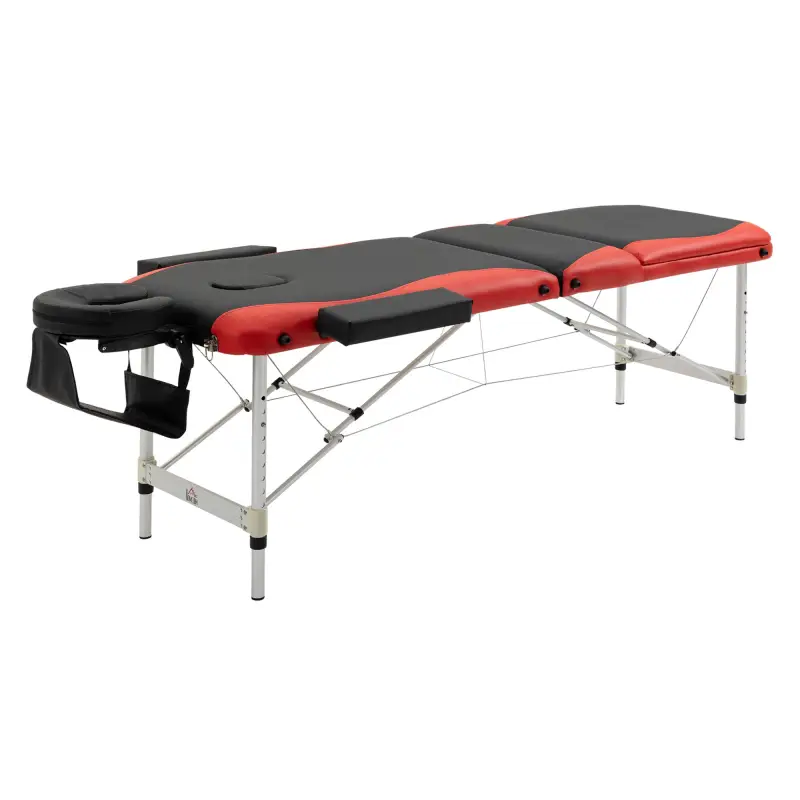 Camilla Masaje Plegable, Camilla Estética Profesional de Aluminio con Altura Ajustable, 3 Zonas, Reposacabezas, Reposabrazos, pa Camilla Masaje Plegable, Camilla Estética Profesional de Aluminio con Altura Ajustable, 3 Zonas, Reposacabezas, Reposabrazos, pa