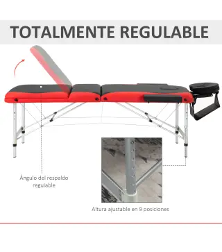 Camilla de Masaje Plegable