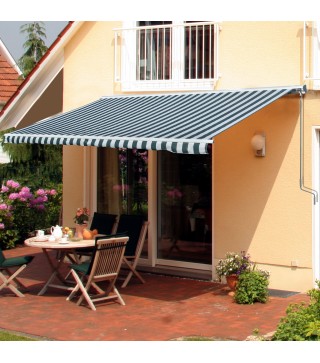 Toldo Eléctrico Retráctil con Función Manual
