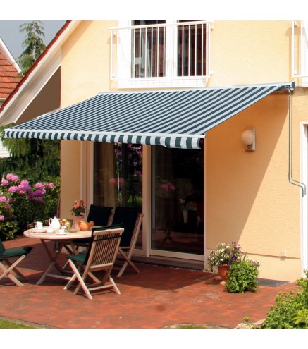 Toldo Eléctrico Retráctil con Función Manual