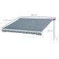 Toldo Eléctrico Retráctil con Función Manual Toldo Eléctrico Retráctil con Función Manual
