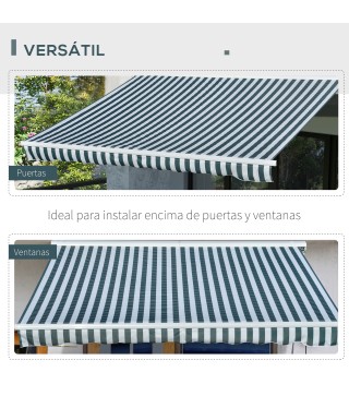 Toldo Eléctrico Retráctil con Función Manual