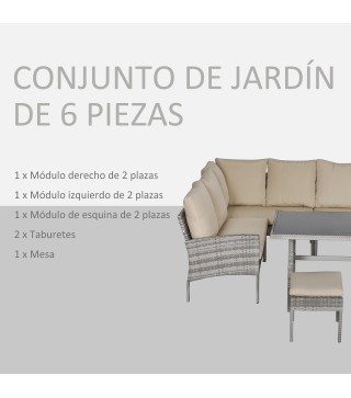 Conjunto de Muebles de Jardín