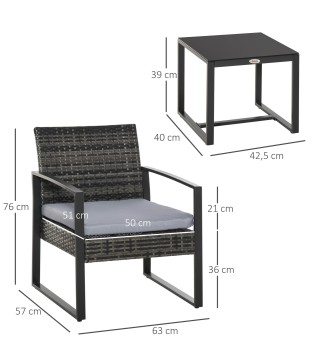 Conjunto de Muebles de Jardín