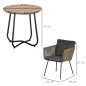 Conjunto de Muebles de Ratán Conjunto de Muebles de Ratán