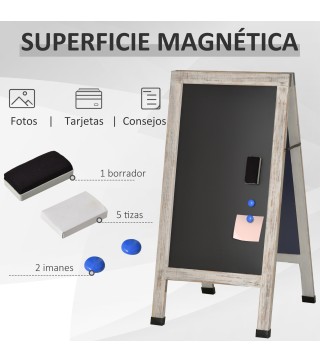 Pizarra de Pie Magnética