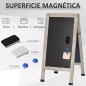 Pizarra de Pie Magnética Pizarra de Pie Magnética
