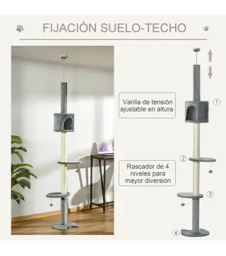 Árbol Rascador para Gatos