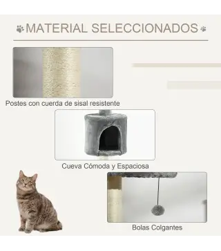 Árbol Rascador para Gatos