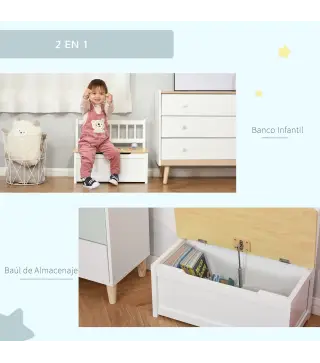 Baúl de Juguetes para Niños