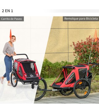 Remolque de Bicicleta para Niños