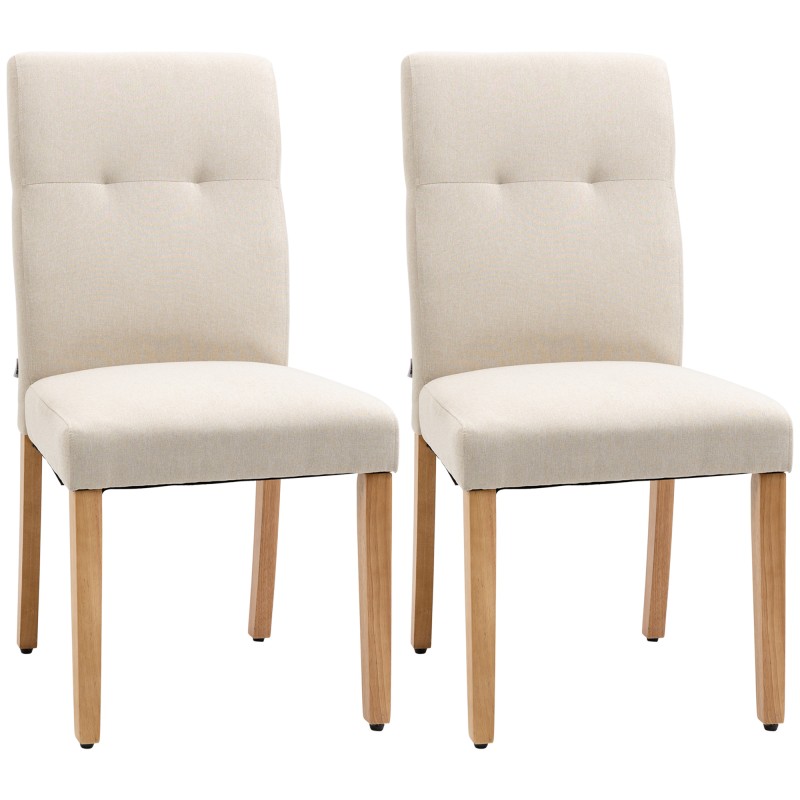 Juego de 2 Sillas de Comedor Juego de 2 Sillas de Comedor