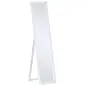 Espejo de Cuerpo Entero de Pie o para Colgar de Estilo Moderno para Pasillo Dormitorio 37x37x154 cm Blanco