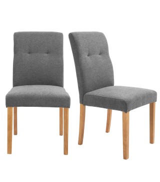 Juego de 2 Sillas de Comedor
