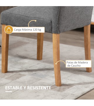 Juego de 2 Sillas de Comedor