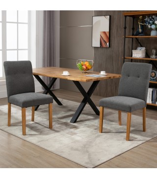 Juego de 2 Sillas de Comedor