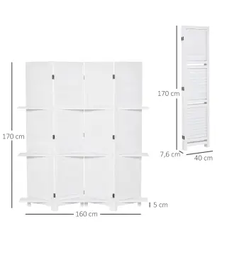 Biombo Separador de Madera