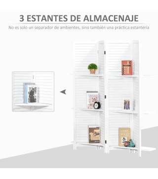 Biombo Separador de Madera