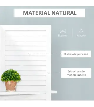 Biombo Separador de Madera