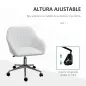 Silla de Oficina Ergonómica Silla de Escritorio Giratoria con Altura Ajustable Respaldo y Reposabrazos de Piel Sintética Carga 1