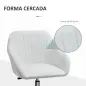Silla de Oficina Ergonómica Silla de Escritorio Giratoria con Altura Ajustable Respaldo y Reposabrazos de Piel Sintética Carga 1