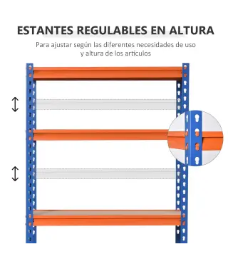 Estantería Metálica de Almacenaje