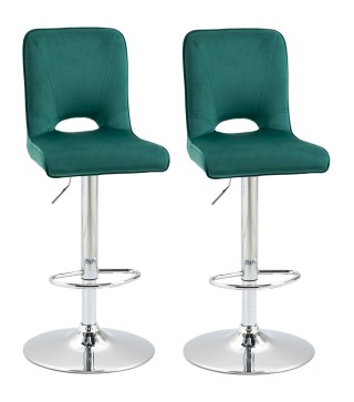 Conjunto de 2 Taburetes de Bar