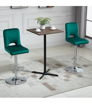 Conjunto de 2 Taburetes de Bar