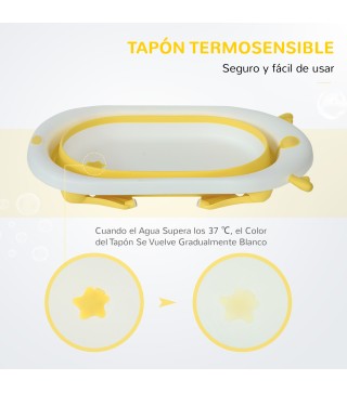 Bañera para Bebé Plegable