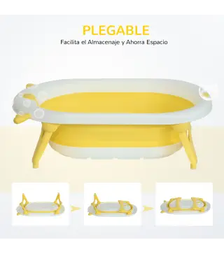 Bañera para Bebé Plegable