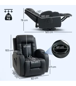 Sillón Masaje Reclinable