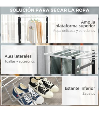 Tendedero de Ropa Plegable