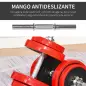 Juego de Mancuernas Ajustables 2 en 1 20 kg como Barra, Mancuernas, con 8 Discos 2 Barras y Biela Ajustable para Entrenamiento d