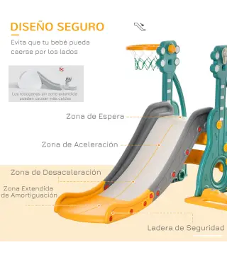 Columpio Tobogán para Niños