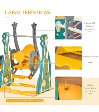 Columpio Tobogán para Niños
