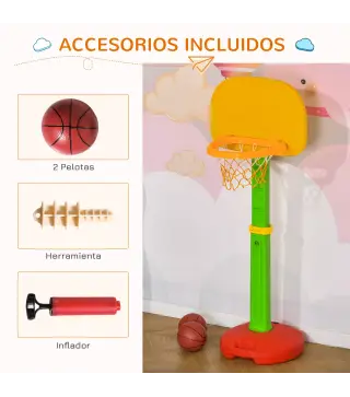 Canasta de Baloncesto Infantil