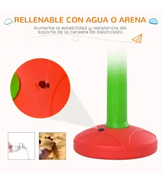 Canasta de Baloncesto Infantil