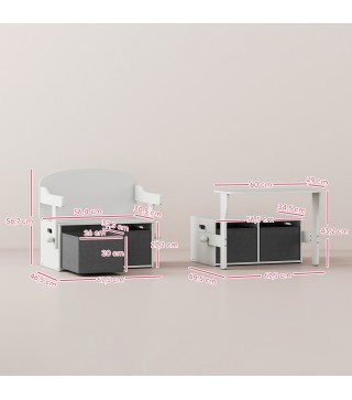 Banco Almacenaje Infantil