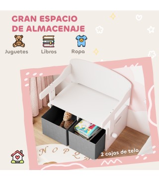 Banco Almacenaje Infantil