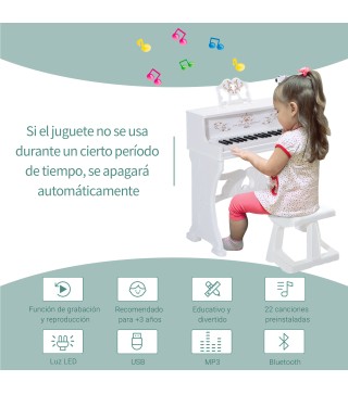 Piano Electrónico Infantil