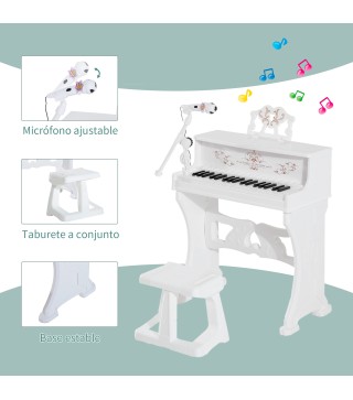 Piano Electrónico Infantil