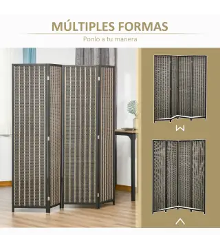 Biombo de Bambú