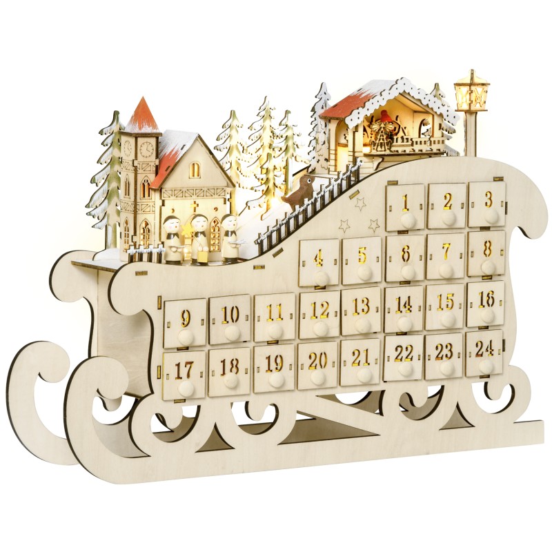 Calendario de Adviento de Navidad Calendario de Adviento de Navidad