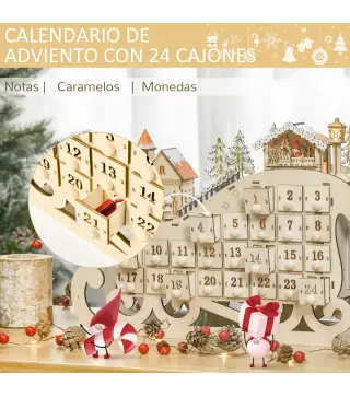 Calendario de Adviento de Navidad