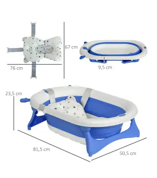 Bañera para Bebé Plegable