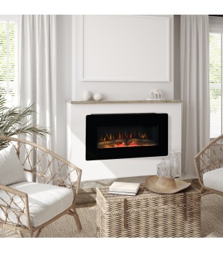 Chimenea Eléctrica de Pared