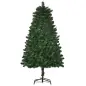 Árbol de Navidad Artificial 150 cm Ignífugo con 454 Ramas con 2 Tipos de Puntas de PVC Base Plegable y Soporte de Acero Decoraci