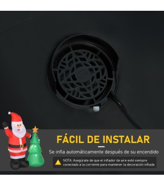 Papá Noel Inflable